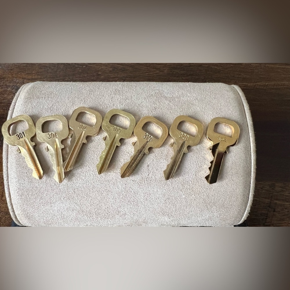 Authentic Louis Vuitton Keys🌹 Only Lock #304 & #320 Remaining❣️Price is Firm